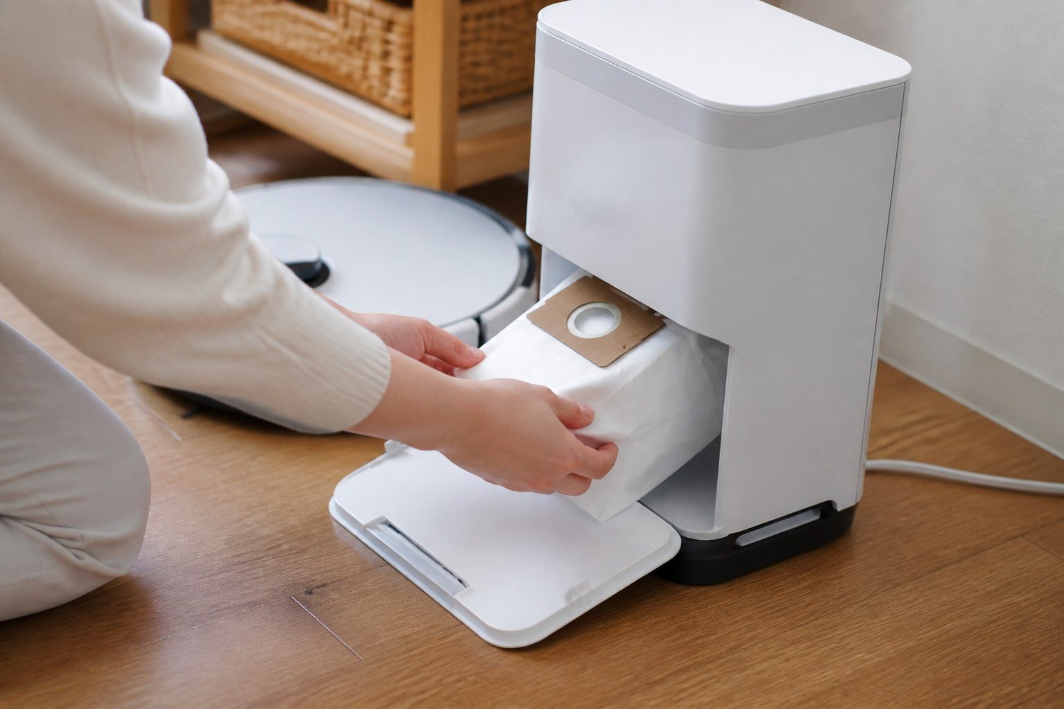 収集ドック用使い捨て紙パックBとは？特徴・対応機種・注意点をわかりやすく解説の利用シーンをイメージした画像