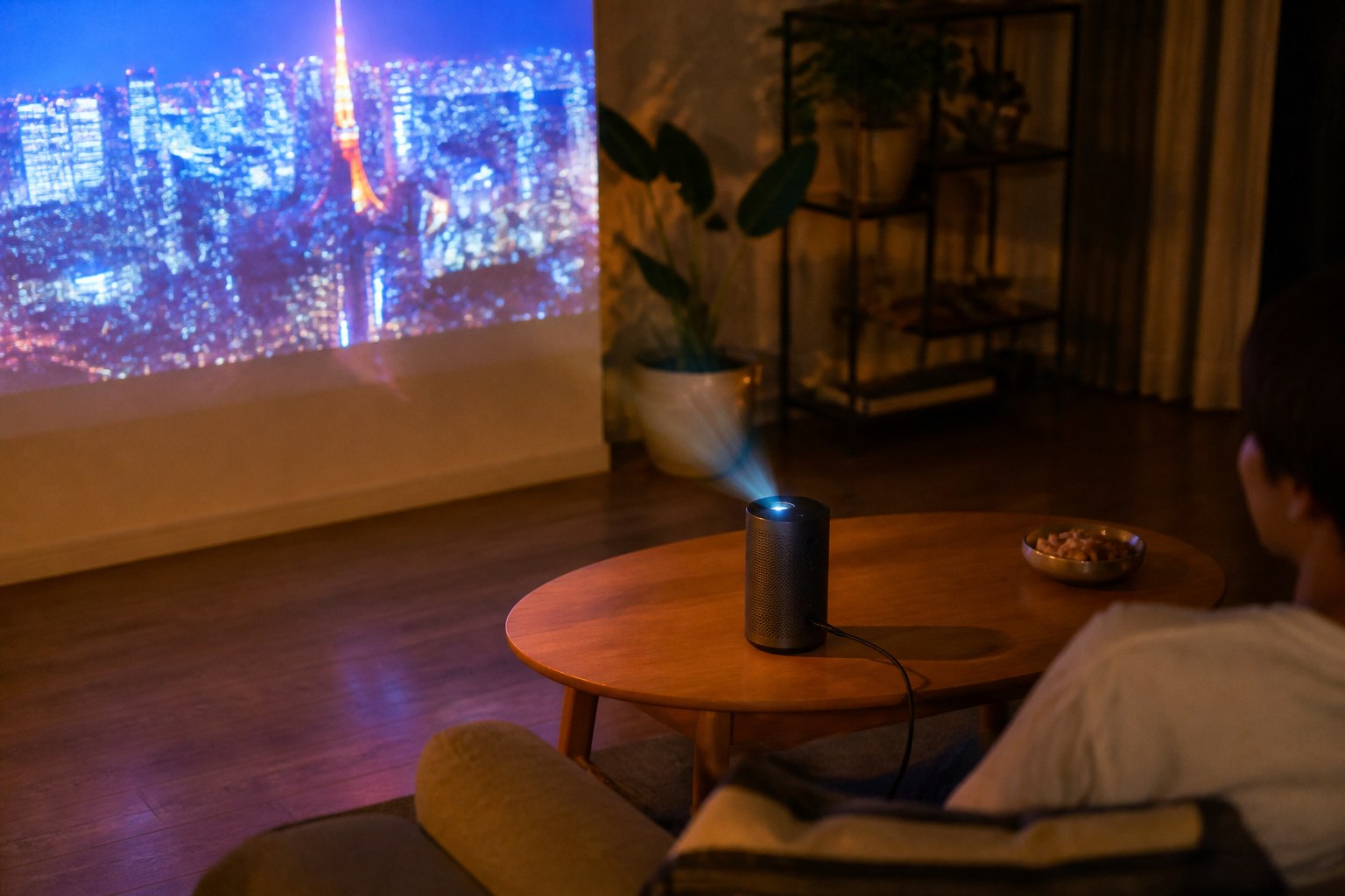 Anker Nebula Capsule 3 Laser|フルHDモバイルプロジェクターが79,900円、前回より40,000円安いの利用シーンをイメージした画像